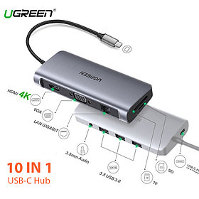 Адаптер Ugreen 10в1 для MacBook/iPad