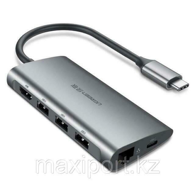 Адаптер Ugreen 8в1 для MacBook/iPad/Lenovo/Xiaomi - фото 3 - id-p90936660
