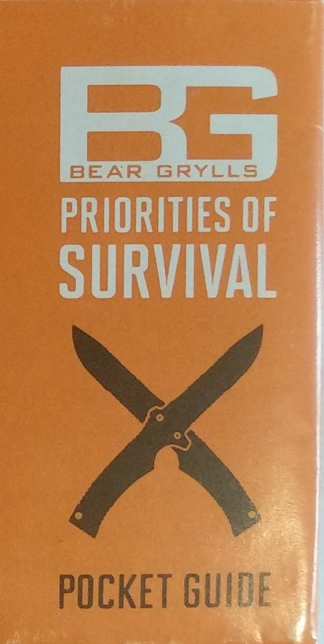 Инструкция (карманная памятка) по выживанию  от  Беара Грилса (Bear Grylls).