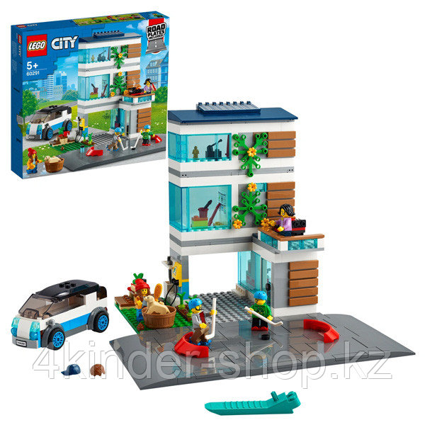 LEGO City 60291 Конструктор ЛЕГО Город Современный дом для семьи