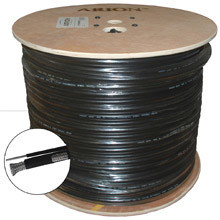 Коаксальный кабель ARION RG1190BEM с подвесом черный по 305 м - фото 1 - id-p90937839