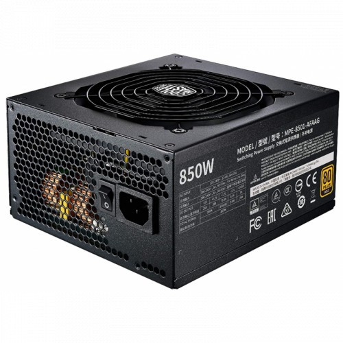 Блок питания CoolerMaster MWE GOLD 850 V2 850W Full Modular MPE-8501-AFAAG-EU