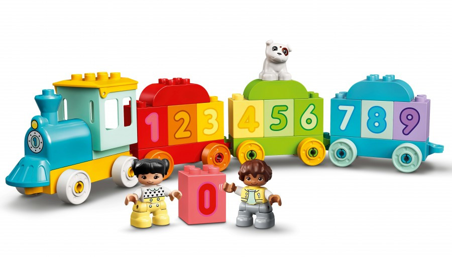 10954 Lego Duplo Поезд с цифрами учимся считать, Лего Дупло - фото 3 - id-p90937502