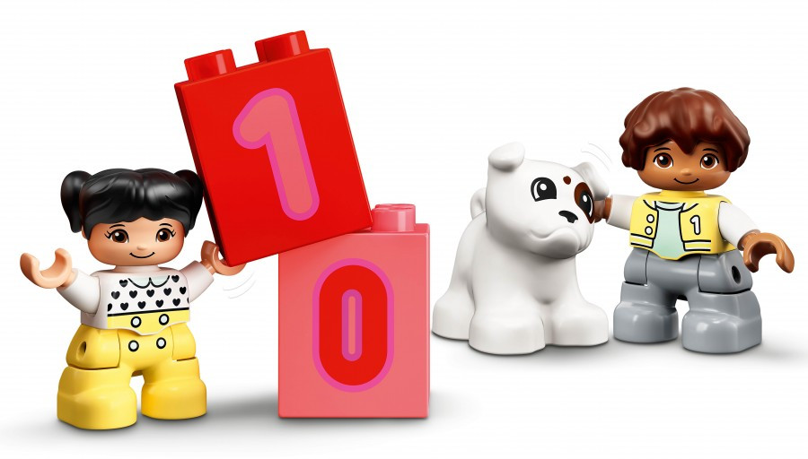 10954 Lego Duplo Поезд с цифрами учимся считать, Лего Дупло - фото 4 - id-p90937502