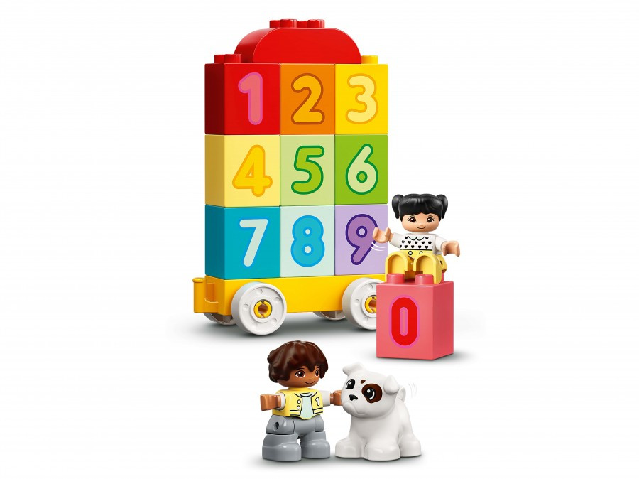 10954 Lego Duplo Поезд с цифрами учимся считать, Лего Дупло - фото 5 - id-p90937502