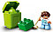 10945 Lego Duplo Мусоровоз и контейнеры для раздельного сбора мусора, Лего Дупло, фото 6