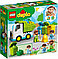 10945 Lego Duplo Мусоровоз и контейнеры для раздельного сбора мусора, Лего Дупло, фото 2