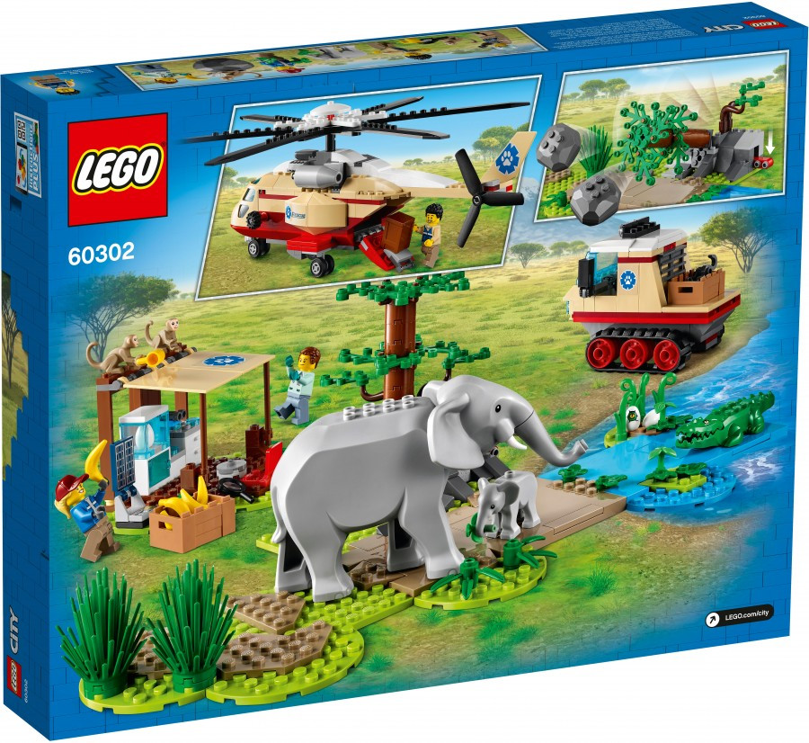 60302 Lego City Операция по спасению зверей, Лего Город Сити - фото 2 - id-p90937507