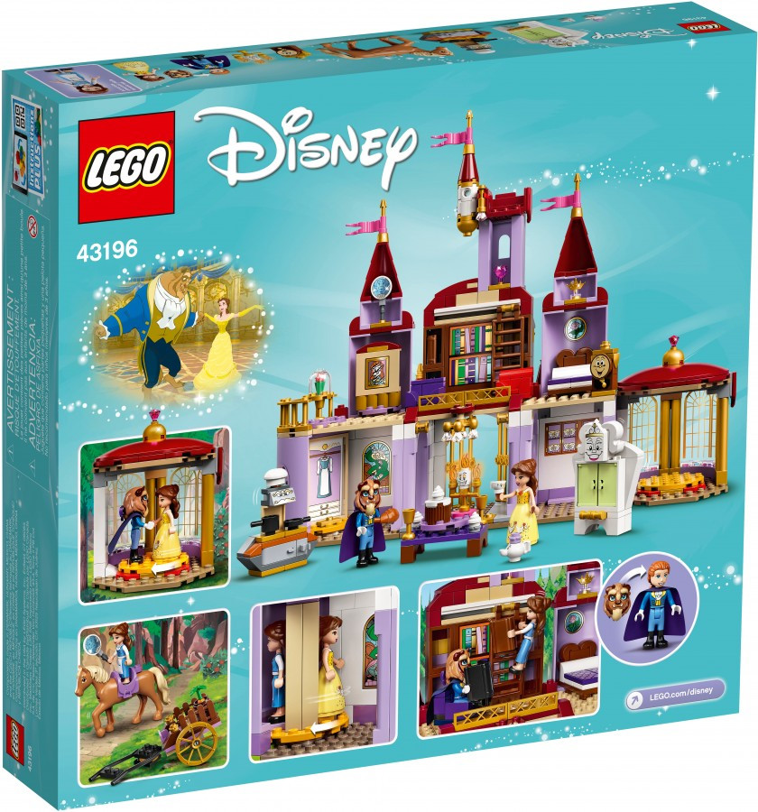 43196 Lego Disney Princess Замок Белль и Чудовища, Лего Принцессы Дисней - фото 2 - id-p90937511