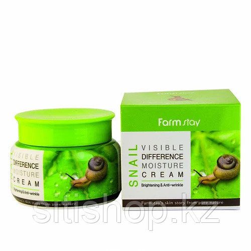 Farm Stay Visible Difference Moisture cream Snail - Крем для лица с муцином улитки 100 гр