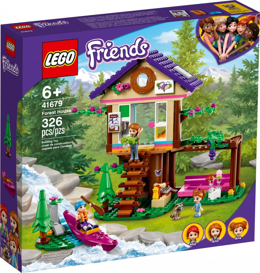 41679 Lego Friends Домик в лесу, Лего Подружки