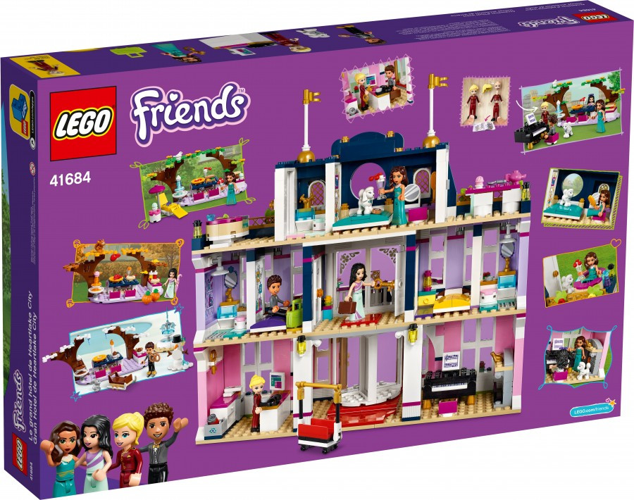 41684 Lego Friends Гранд-отель Хартлейк Сити, Лего Подружки - фото 2 - id-p90937524