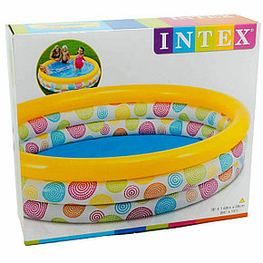Детский круглый надувной бассейн, Intex 58449, размер 168х38 см, фото 2