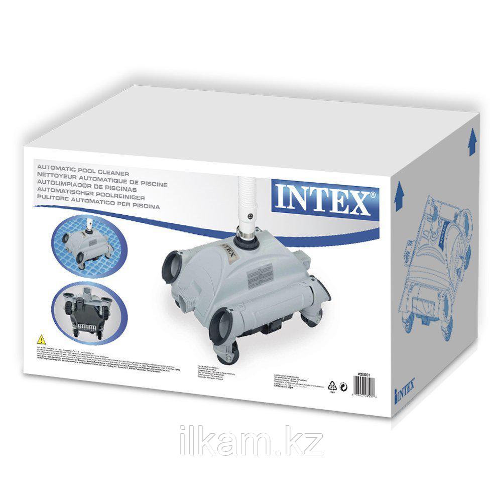 Автоматический подводный робот пылесос, для каркасных и надувных бассейнов, INTEX 28001