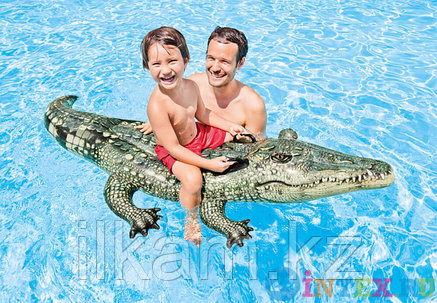 Надувная игрушка Крокодил INTEX, 170 х 86 см, от 3 лет, 57551, фото 2