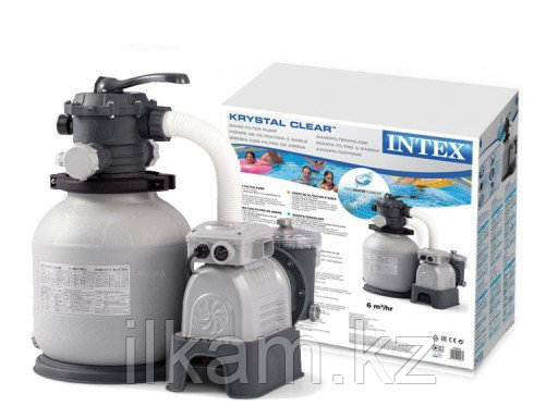 Песочный фильтр-насос, Intex 26646, Krystal Clear, производительностью 7.900 л\час