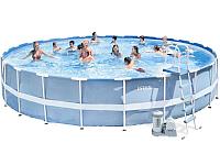 Каркасный бассейн intex 28262, 28762 Ultra Frame Pool, размер 732x132 см
