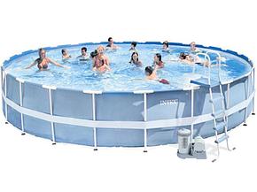 Каркасный бассейн intex 28262, 28762 Ultra Frame Pool, размер 732x132 см, фото 2