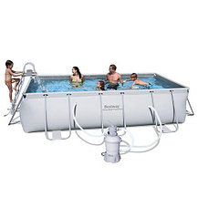 Каркасный бассейн Bestway 56457,56244 "Steel Pro Frame Pool" размер 412x201x122 см, фото 3