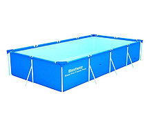 Прямоугольный каркасный бассейн Bestway "Steel Pro Frame Pool" 56424, 400x200x81 см, фото 3