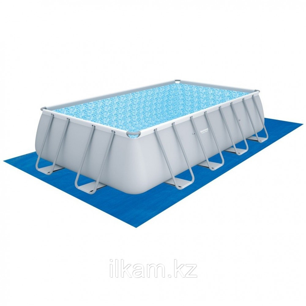 Прямоугольный каркасный бассейн, Power Steel Rectangular, Bestway 56670, размер 488х244х122 см - фото 3 - id-p90938961