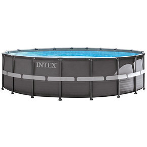 Круглый каркасный бассейн, Ultra XTR Frame Pool, Intex 26326NP, 26326, размер 488х122 см, фото 2