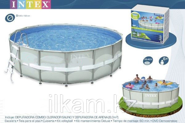 Круглый каркасный бассейн Intex 28332, 54926 Ultra Frame Pool, 549х132 см - фото 3 - id-p90939003