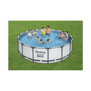 Каркасный бассейн Bestway 56438, Steel Pro MAX, размер 457х122 см, фото 2