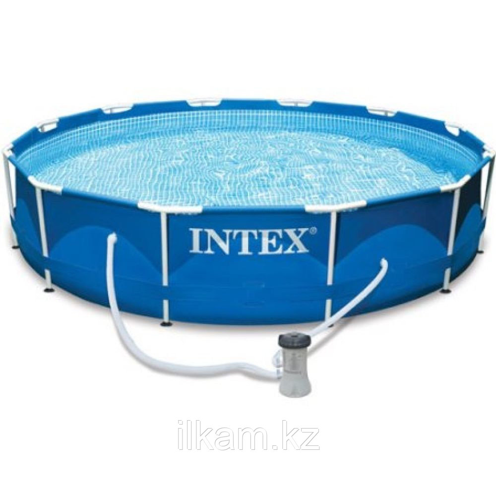 Круглый каркасный бассейн Intex размер 3.66x76 см - фото 3 - id-p90939013