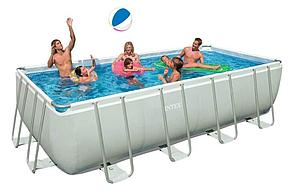 Каркасный бассейн Intex 26788NP, 28316, 26788, Rectangular Prism Frame Pool, 400х200х100 см, фото 2