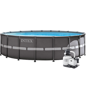 Круглый каркасный бассейн, Ultra XTR Frame Pool, Intex 26330NP, 26330, размер 549х132 см, фото 2