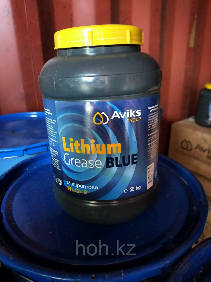 Смазка AVIKS LITHIUM GREASE BLU  (синяя) Банка 2 кг