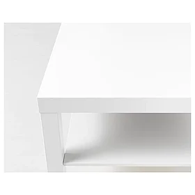 Журнальный стол LACK Лакк, белый90x55 см