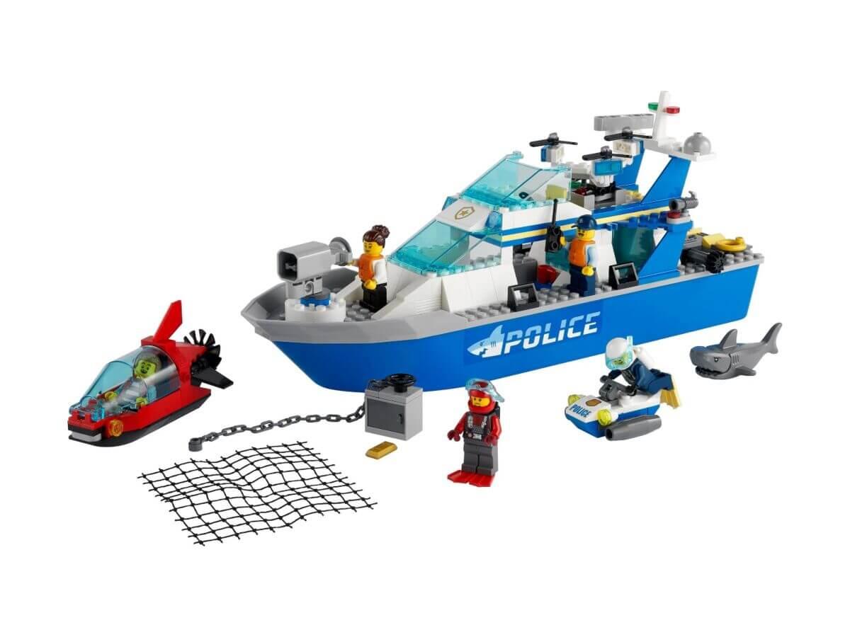 LEGO Катер полицейского патруля CITY