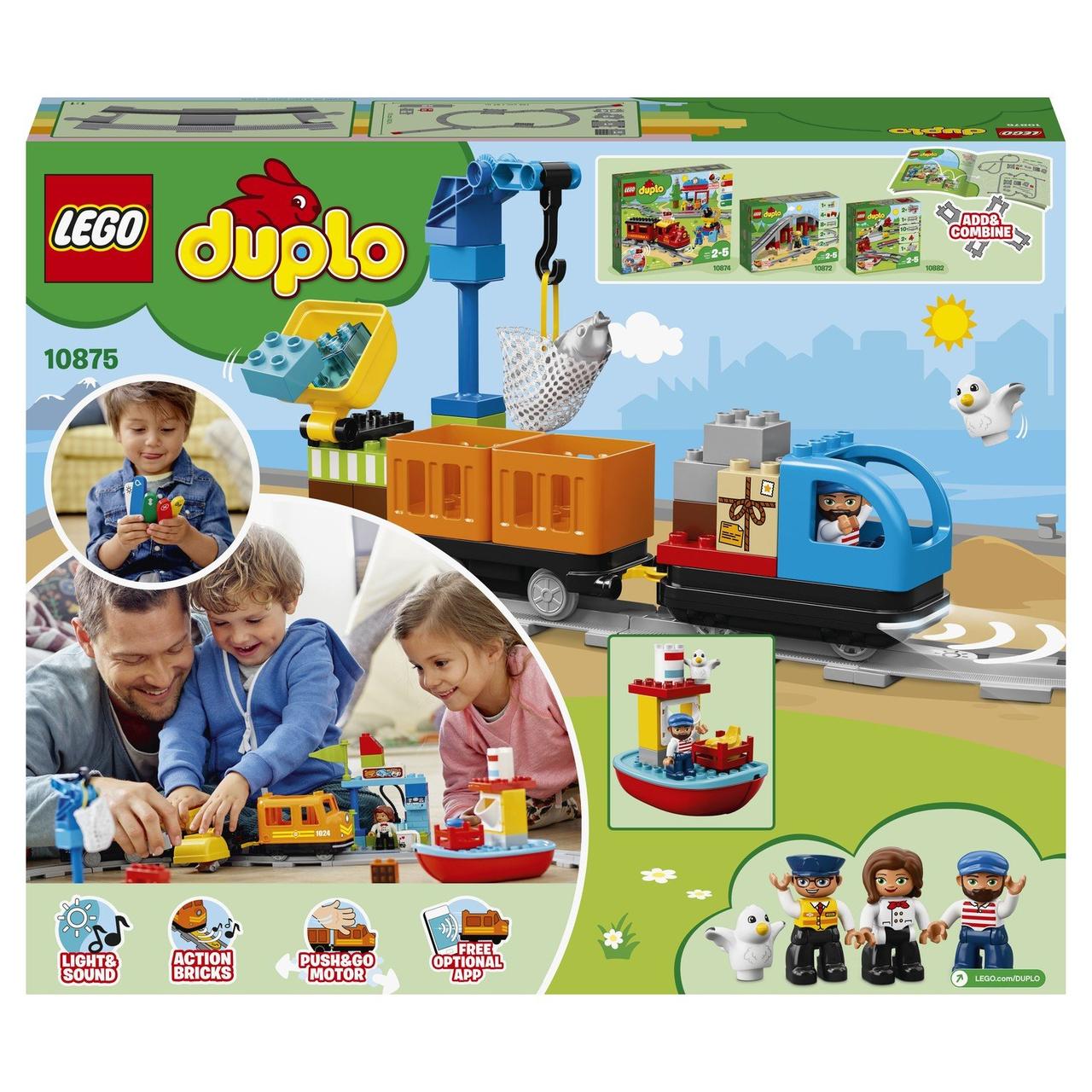 10875 Lego Duplo Грузовой поезд, Лего Дупло - фото 2 - id-p90569657