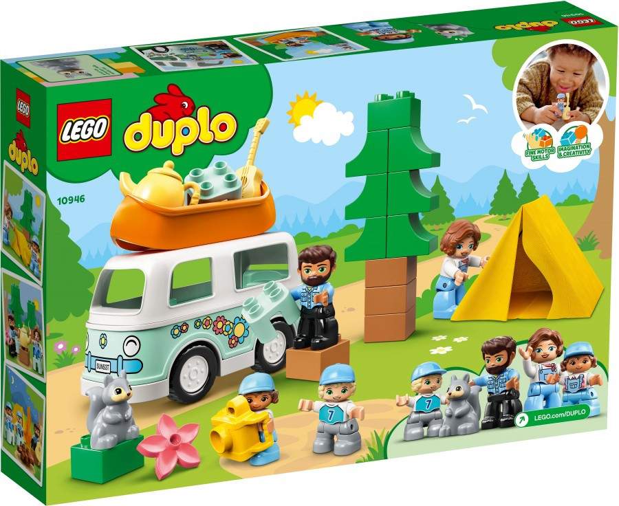 10946 Lego Duplo Семейное приключение на микроавтобусе, Лего Дупло