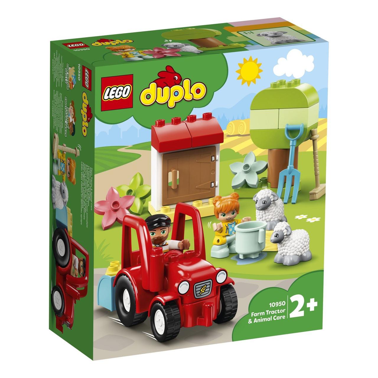10950 Lego Duplo Фермерский трактор и животные, Лего Дупло