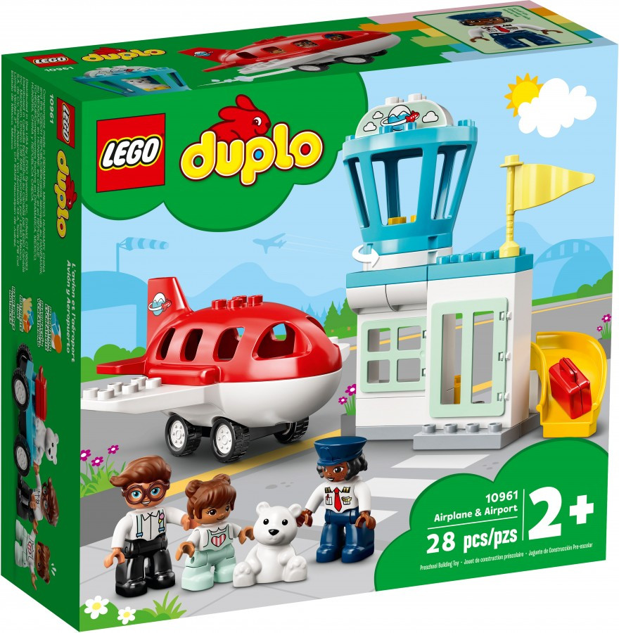 10961 Lego Duplo Самолет и аэропорт, Лего Дупло