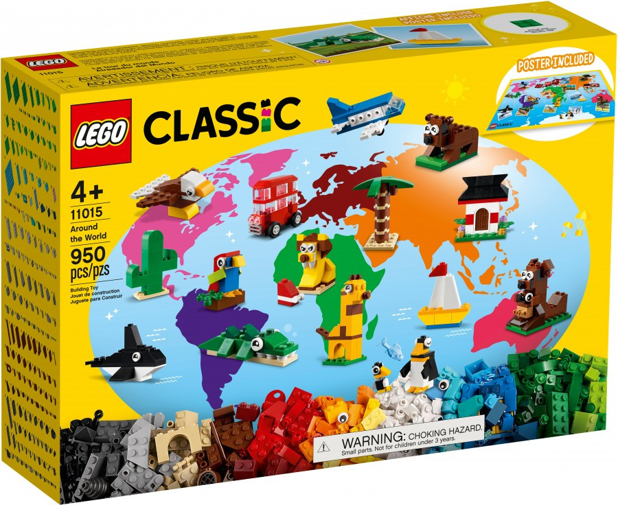 11015 Lego Classic Вокруг света, Лего Классик