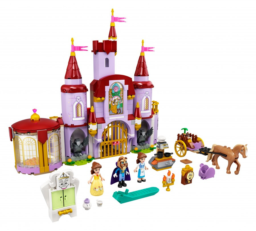 43196 Lego Disney Princess Замок Белль и Чудовища, Лего Принцессы Дисней - фото 4 - id-p90937588