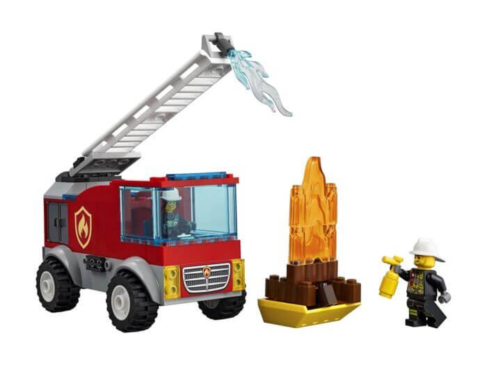 LEGO Пожарная машина слестницей CITY