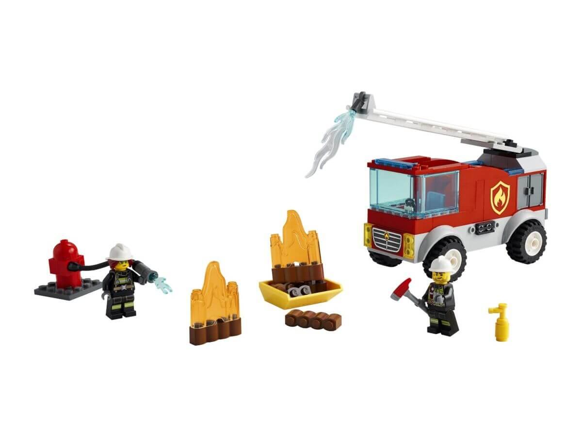 LEGO Пожарная машина слестницей CITY