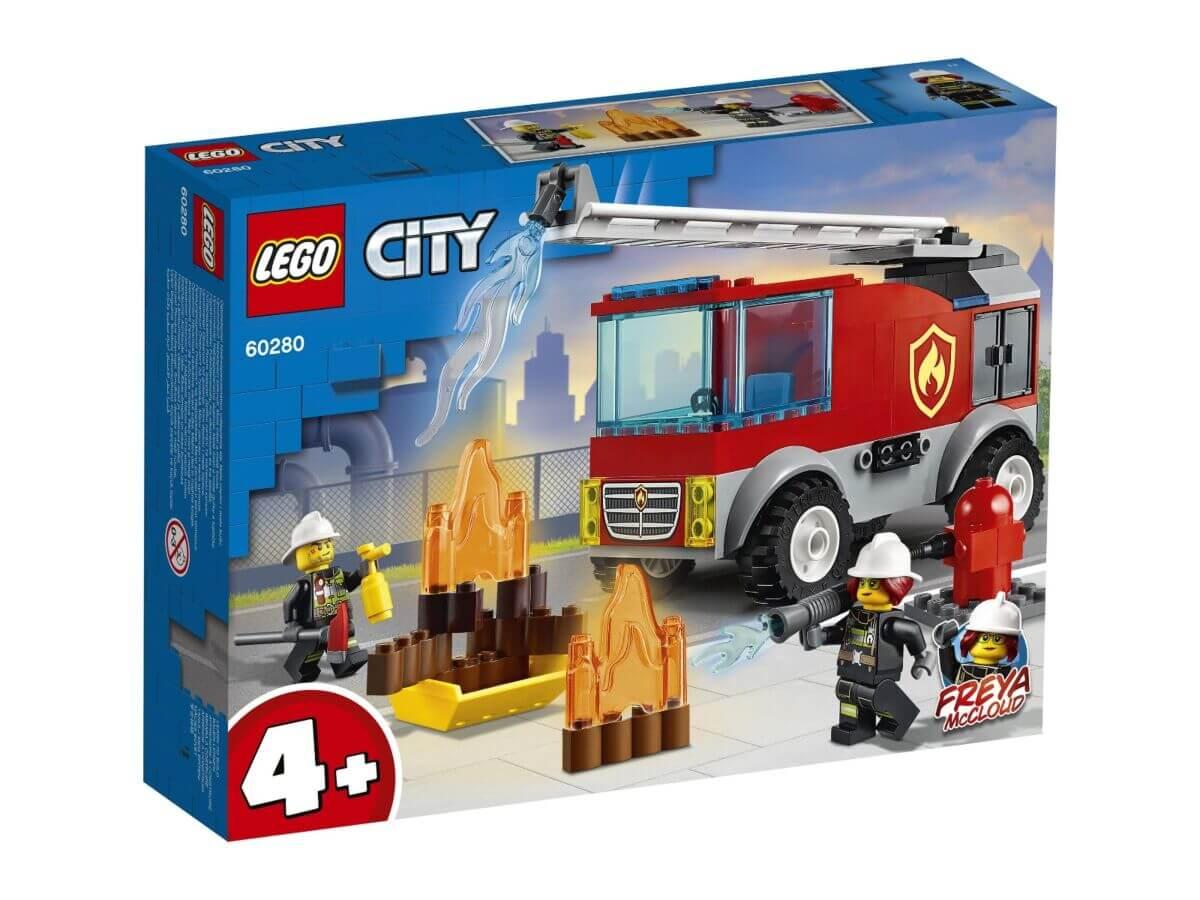 LEGO Пожарная машина слестницей CITY