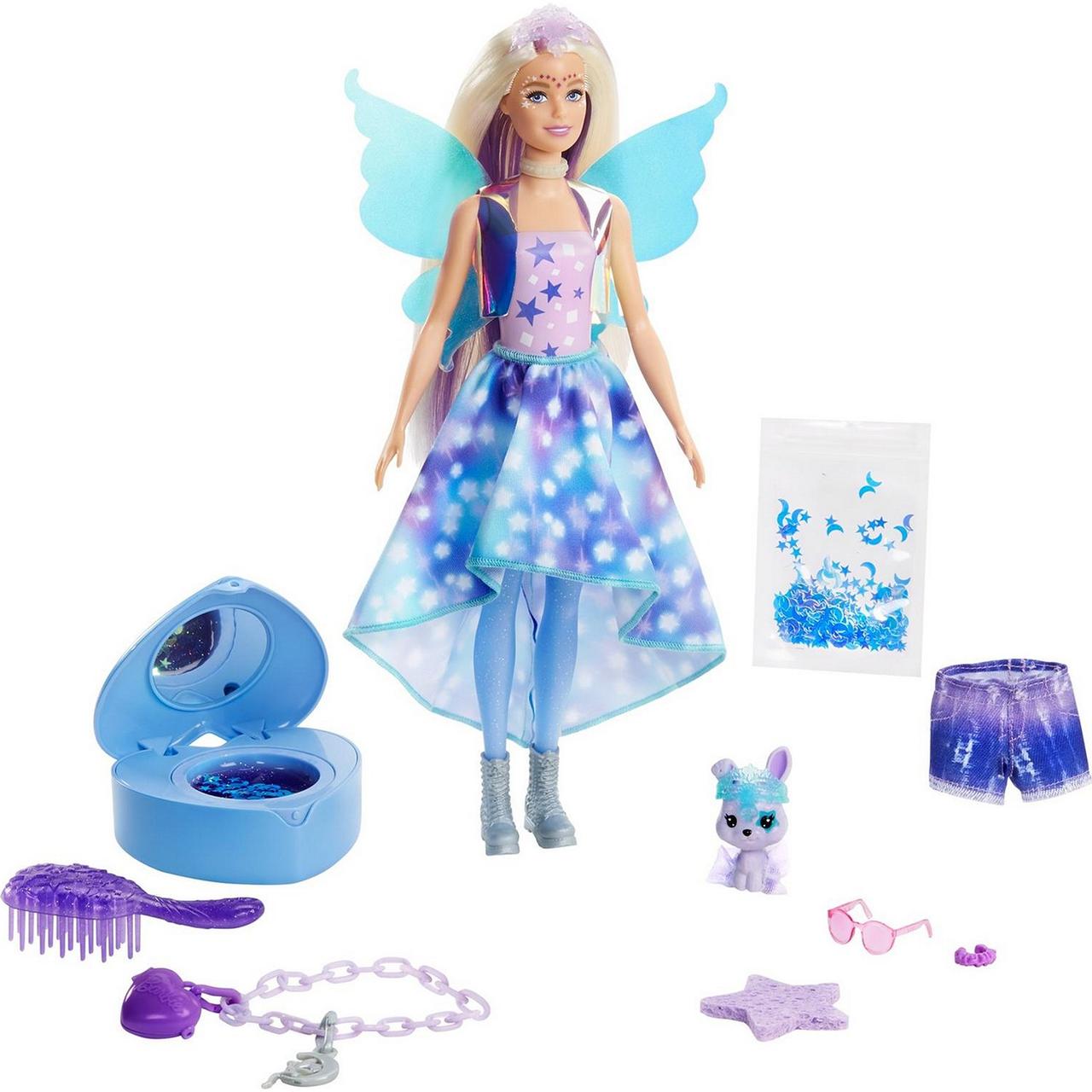 Barbie "Цветное перевоплощение" Кукла-сюрприз Фея Барби, Color Reveal