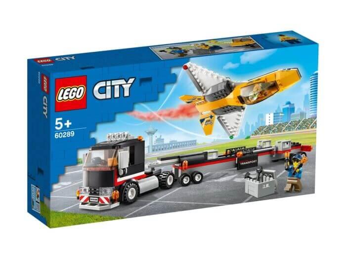 LEGO Транспортировка самолёта наавиашоу CITY