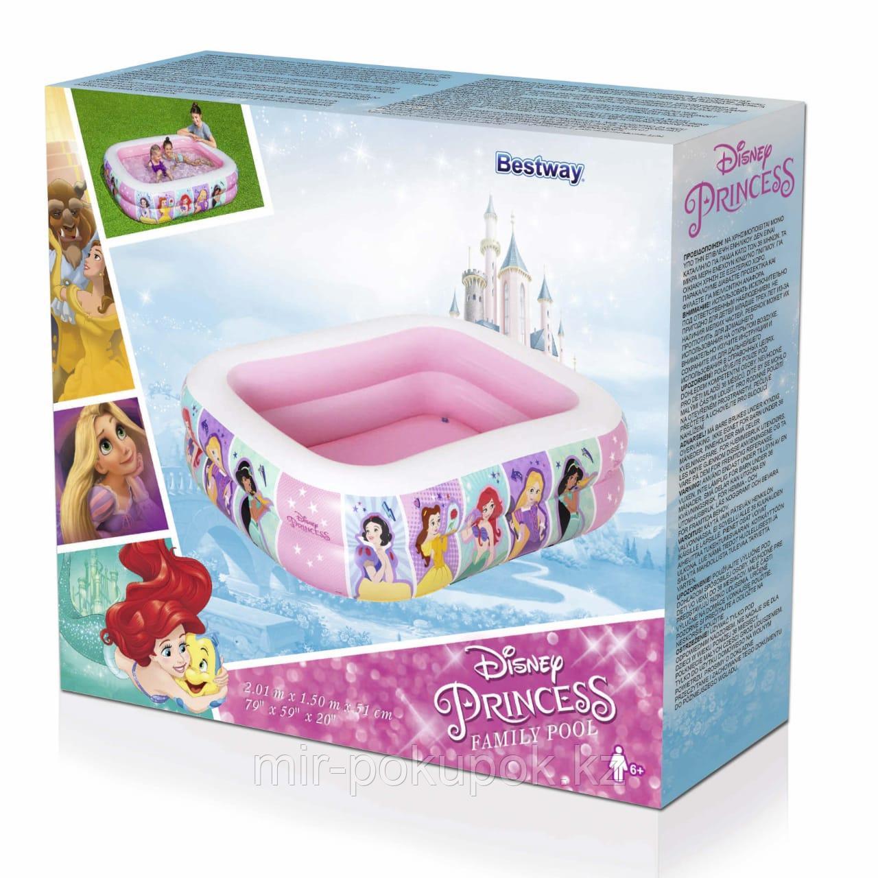 Бассейн надувной для девочек Bestway Princess 91056