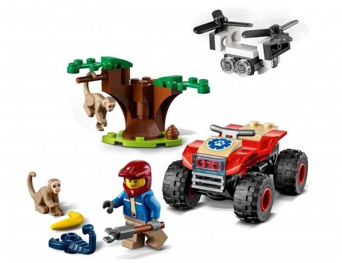 LEGO Спасательный вездеход для зверей