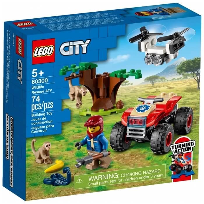 LEGO Спасательный вездеход для зверей 60300