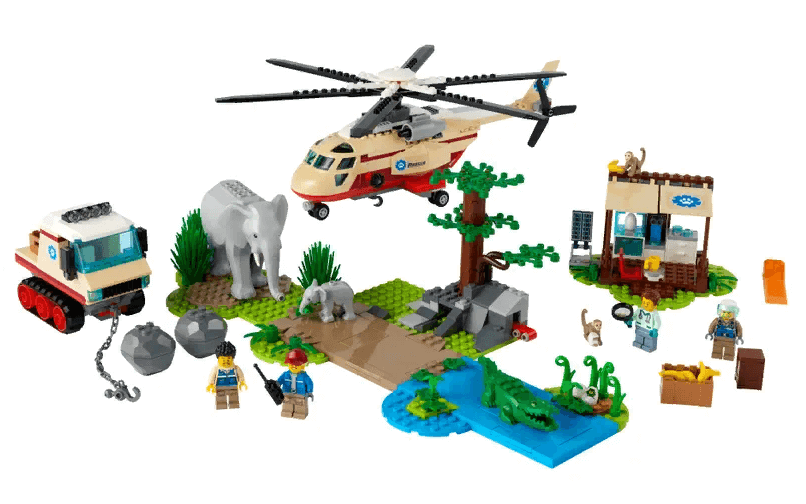 LEGO Город Операция по спасению зверей