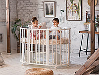 Круглые и овальные кроватки для новорожденных